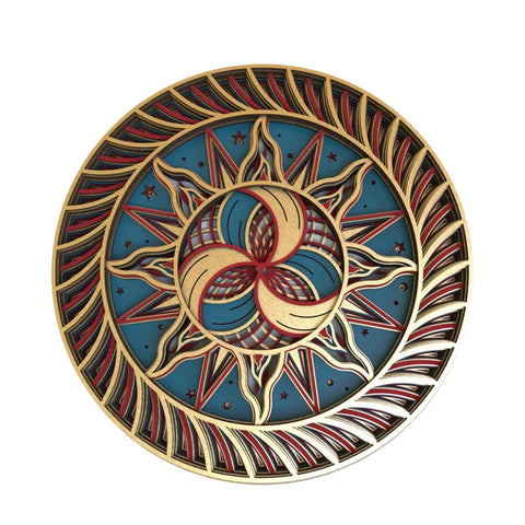 Panchtatva Mandala Art – The Union of Five Elements of Life