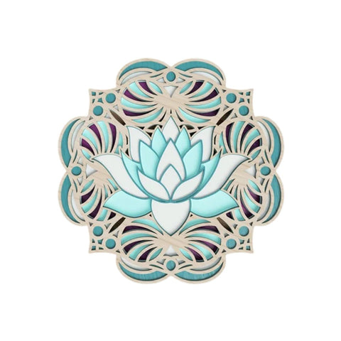 Lotus Mandala Design Art – Transforming Energy into Peace