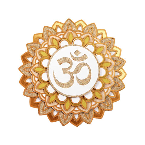 Om Symbol Wall Decor – Echo of Cosmic Harmony