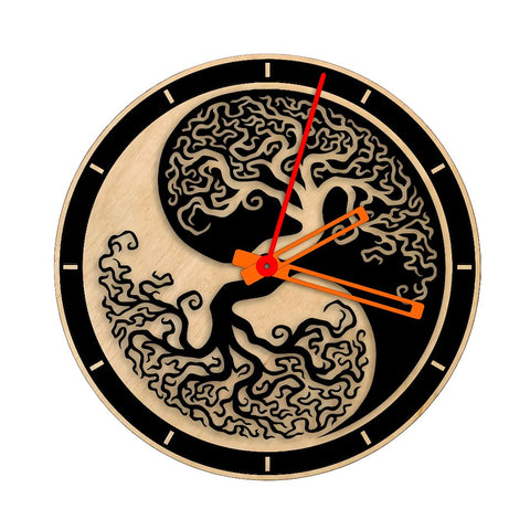Yin Yang Wall Clock – The Harmony Clock