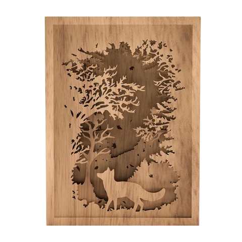 Forest Wall Art – The Enigmatic Fox Tale