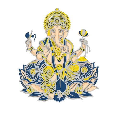 Ganesha Wall Art – The Divine Remover of Obstacles