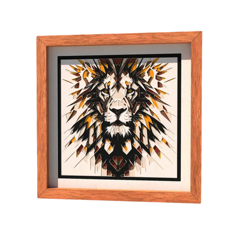 Majestic Lion Art – Roar of Prismatic Power 🦁✨