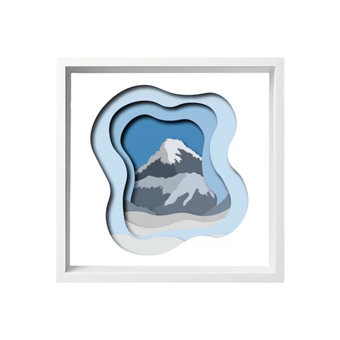 Frozen Landscape Art – Peaks of Silent Majesty 🏔️❄️