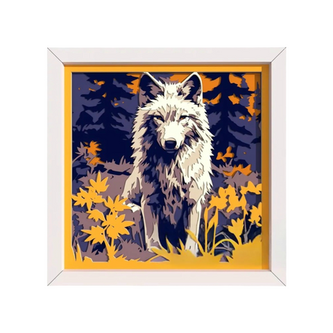 "The Sentinel of Twilight – Guardian of the Wild Realms" 🐺🌄