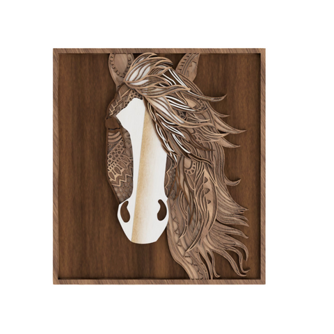 Horse Wall Art – Majestic Wooden Wall Art