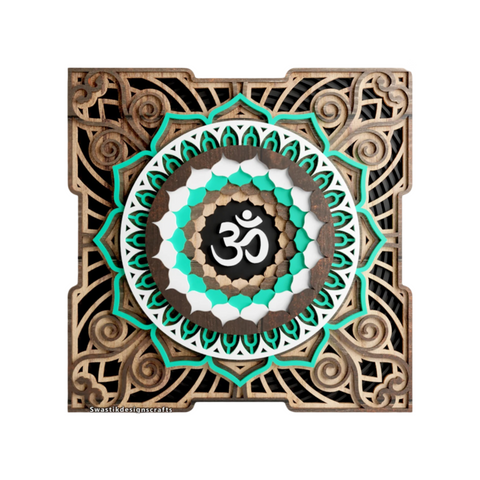 Sacred Resonance – Om Mandala of Divine Energy
