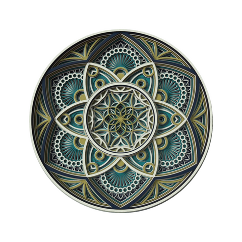 Spiritual Mandala Art – The Sacred Geometry of Cosmic Balance 🔷✨