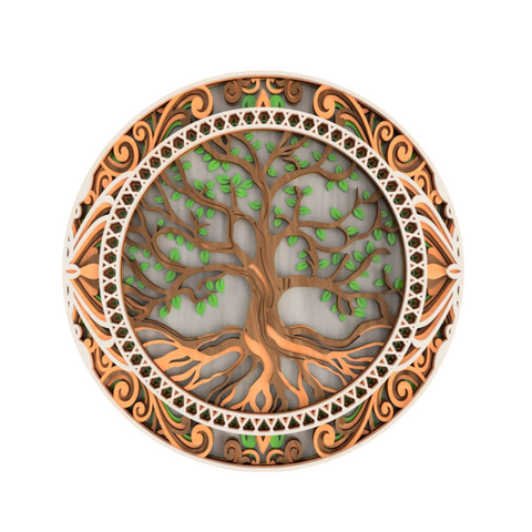 "Tree of Life Wall Art – The Timeless Wisdom" 🌳✨