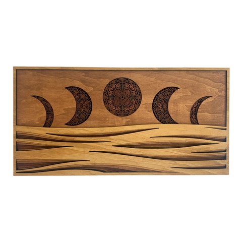 Moon Phase Wall Art – The Enigmatic Poetry of the Moon 🌙✨