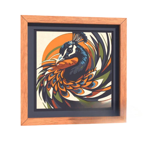 Peacock Wall Art – Peacock's Symphony of Colors 🦚🎨✨