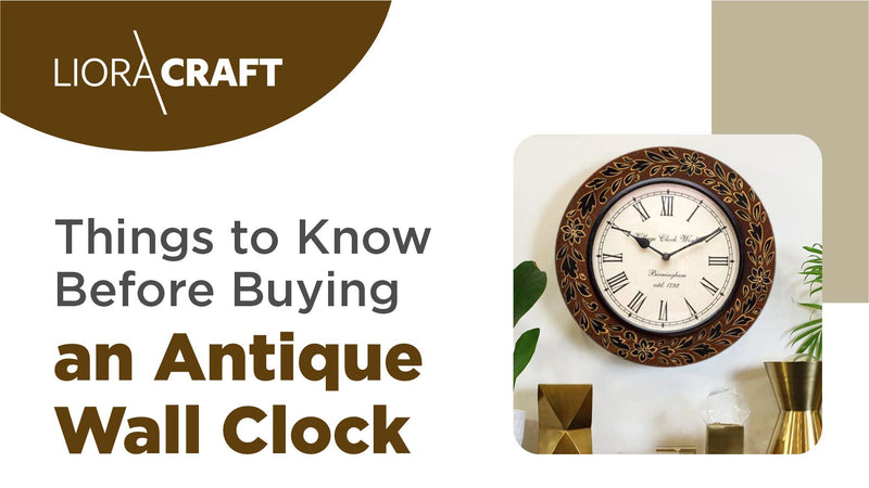 Things to Know Before Buying an Antique Wall Clock