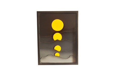 Moon Phases flow Wall hanging