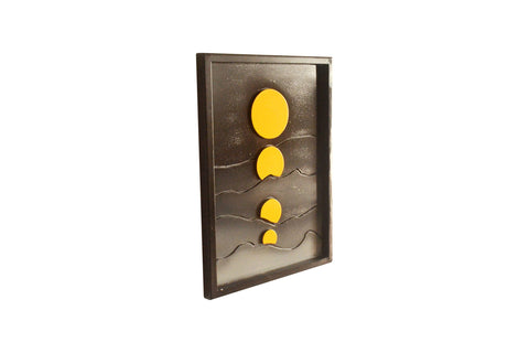 Moon Phases flow Wall hanging