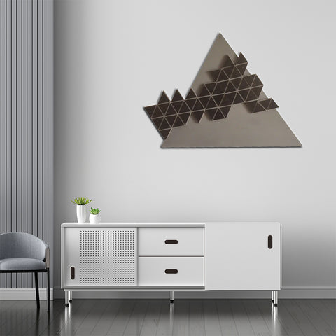 3D Pyramid wall decor