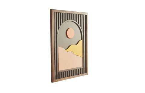 Day and Night Wooden Wall Art Set