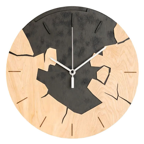 Shattered Harmony Wall Clock – A Bold Industrial Statement