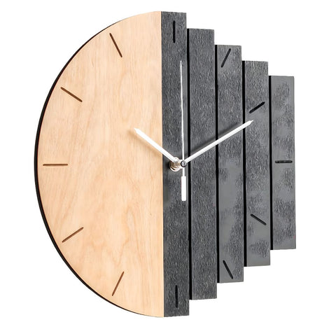 Shadowplay Harmony Wall Clock – Layers of Modern Elegance