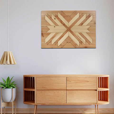 Geometric rustik wooden Decor