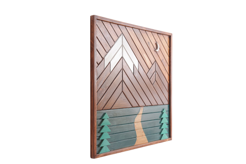 Rustic Mountain wall art