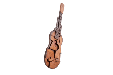 Handmade Elegant Guitar artwork for music lovers