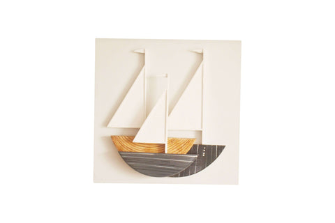 Creative Wooden boat art