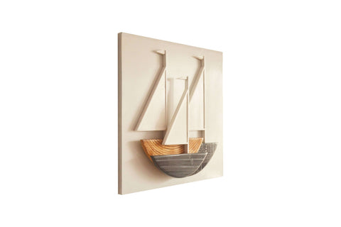 Creative Wooden boat art